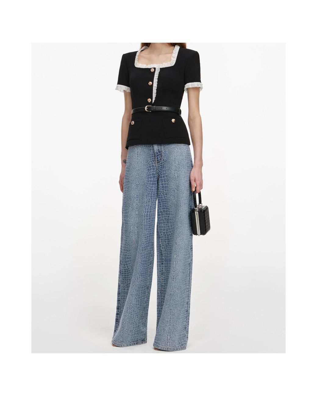 Self-Portrait Black Blouses