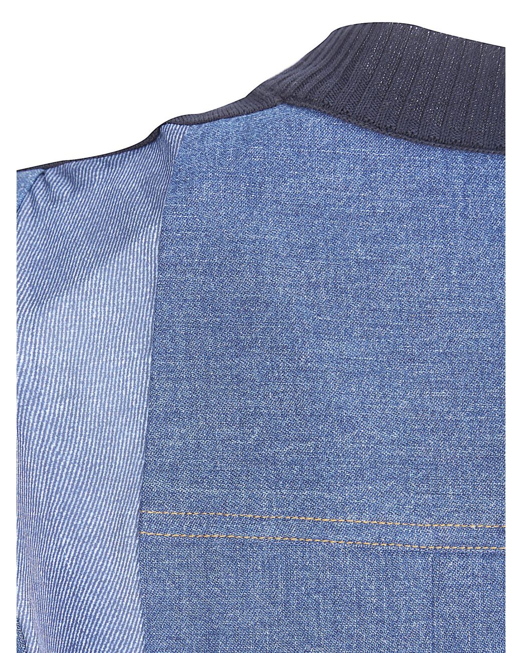 Sacai Blue Sleeveless Crewneck Dress