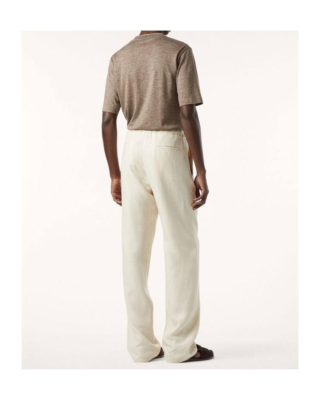 Loro Piana Natural Suraj Tal T-Shirt for men
