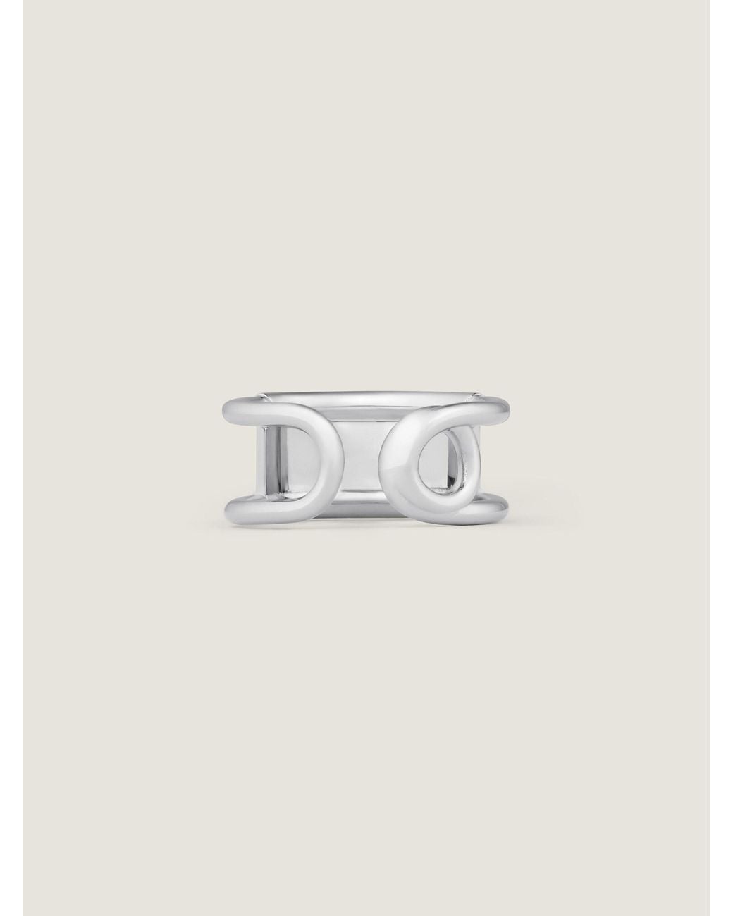 Givenchy White Pin Ring for men
