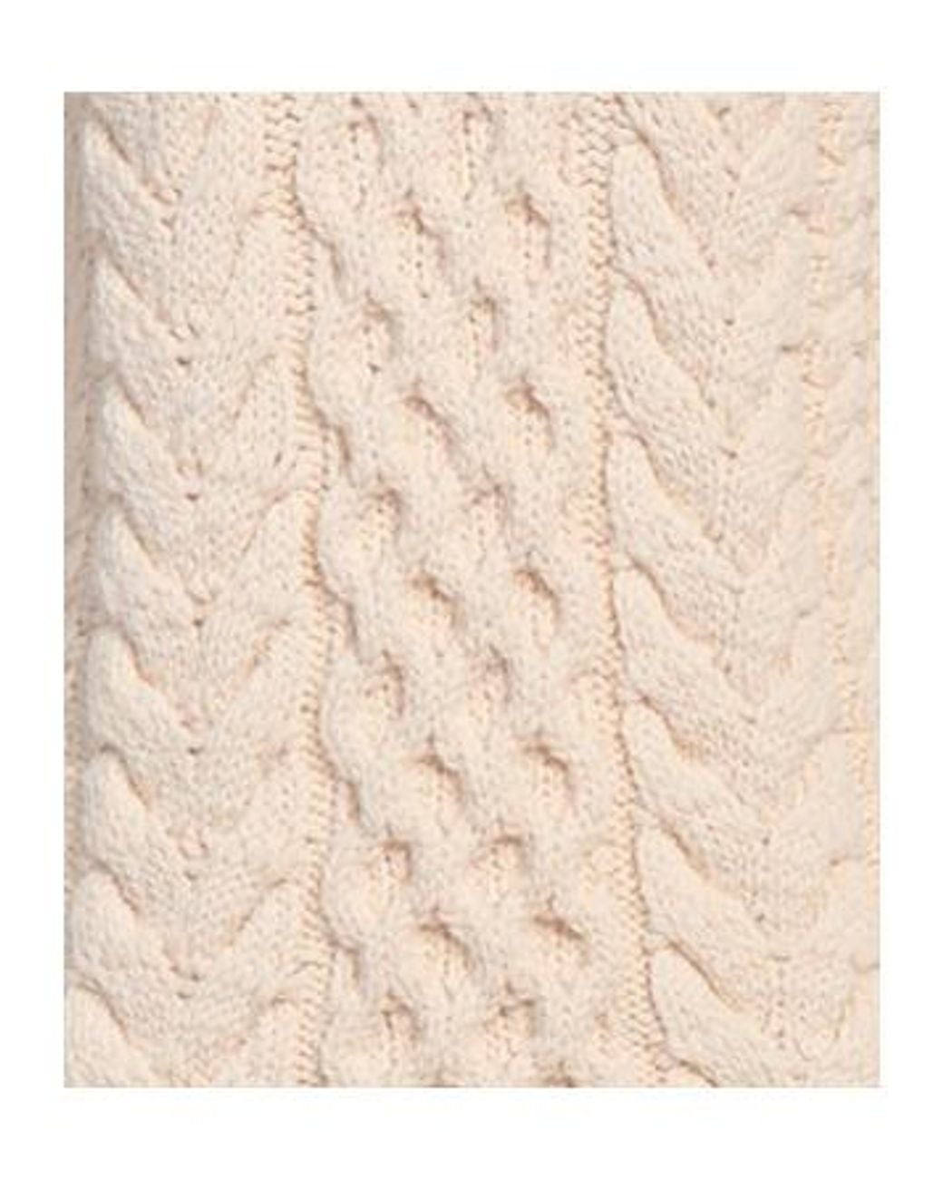 Isabel Marant Natural Knitted High-Neck Sweater