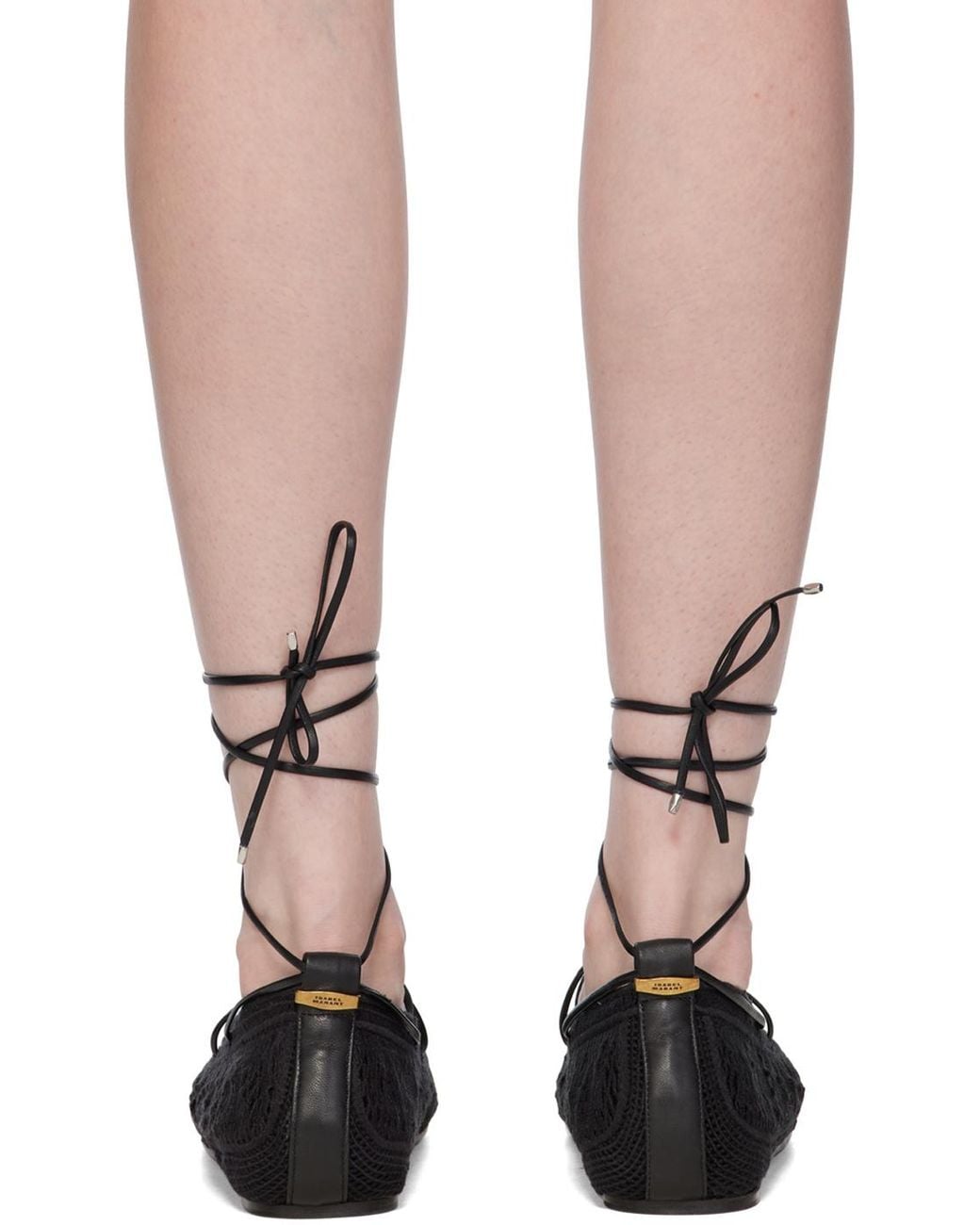 Isabel Marant Black Belna Ballet Flats