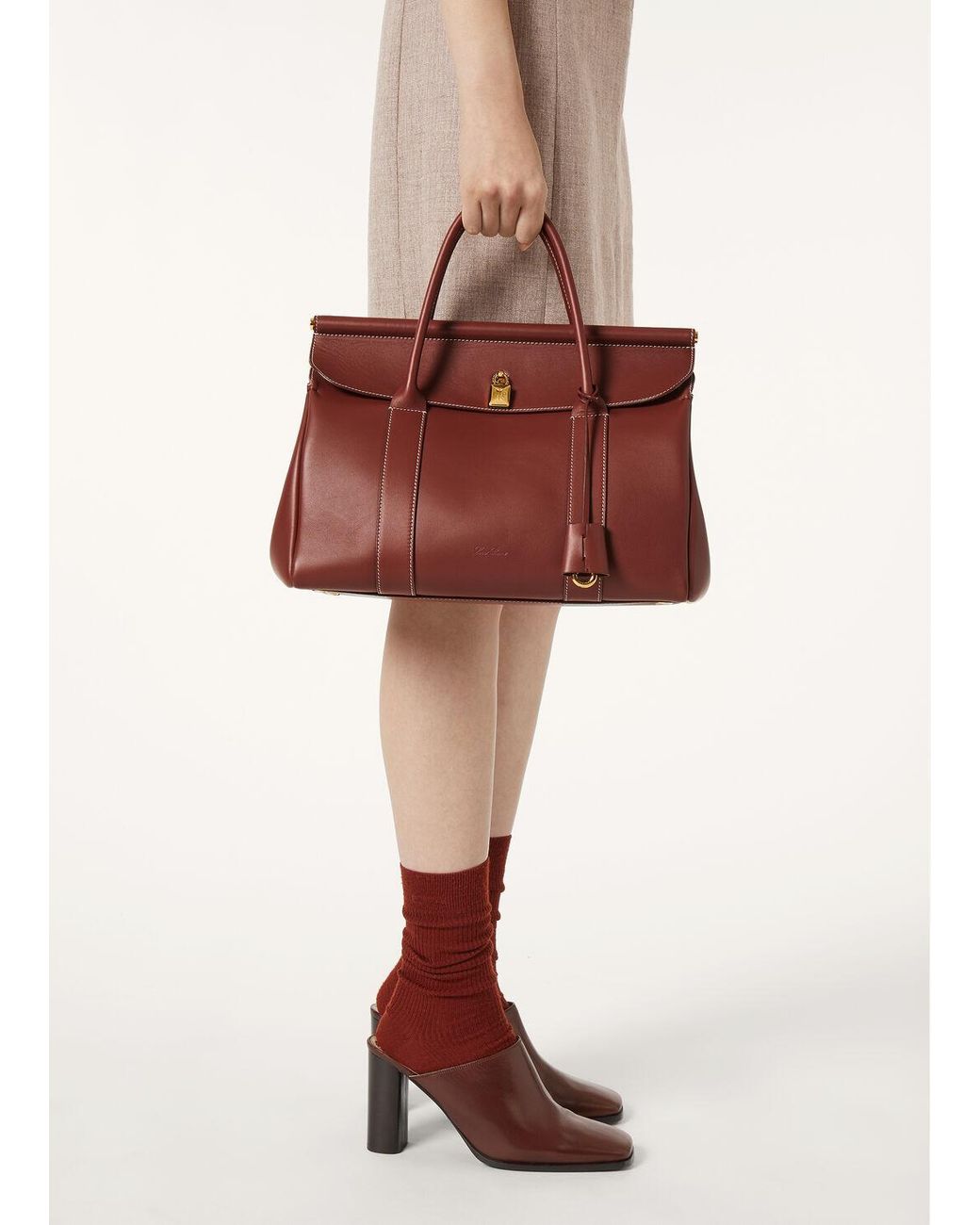 Loro Piana Red Loom L32 Tote