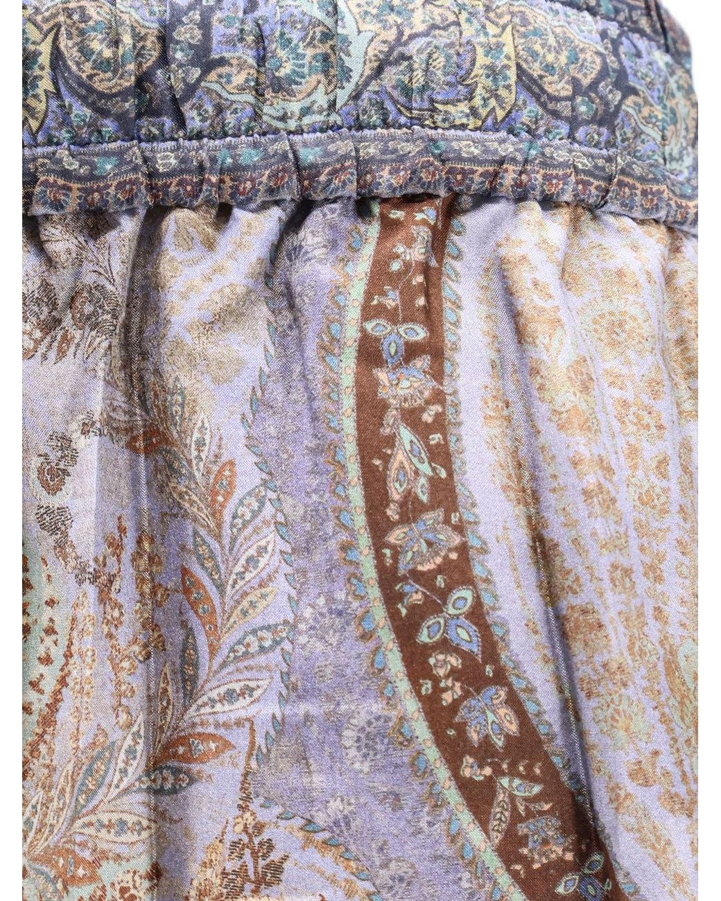Zimmermann Purple Wide Trousers