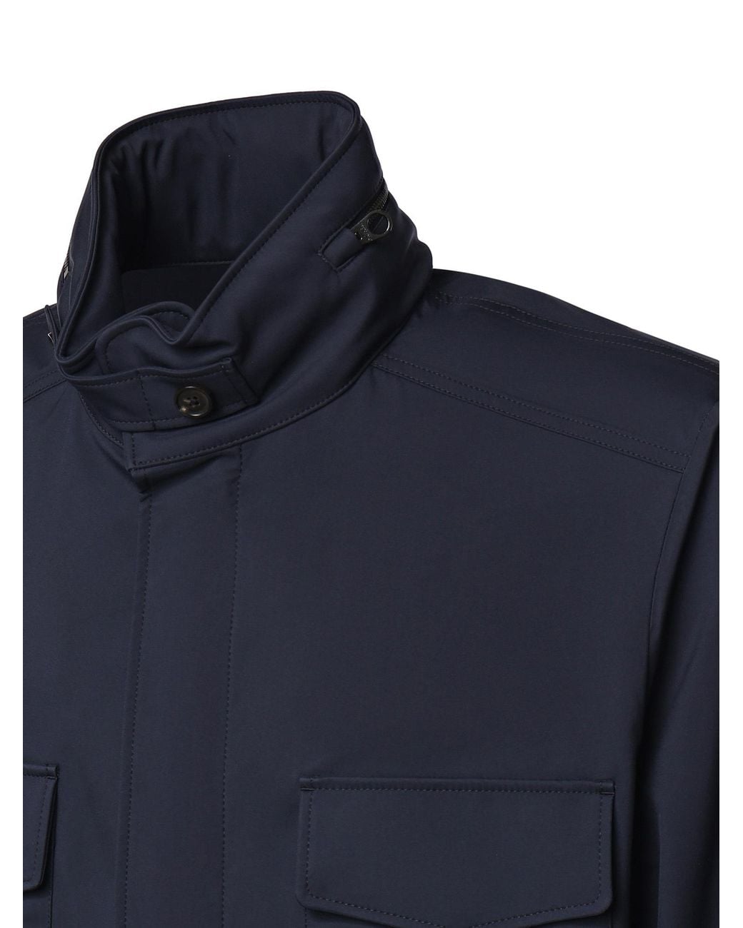 Loro Piana Blue Traveller Field Jacket for men