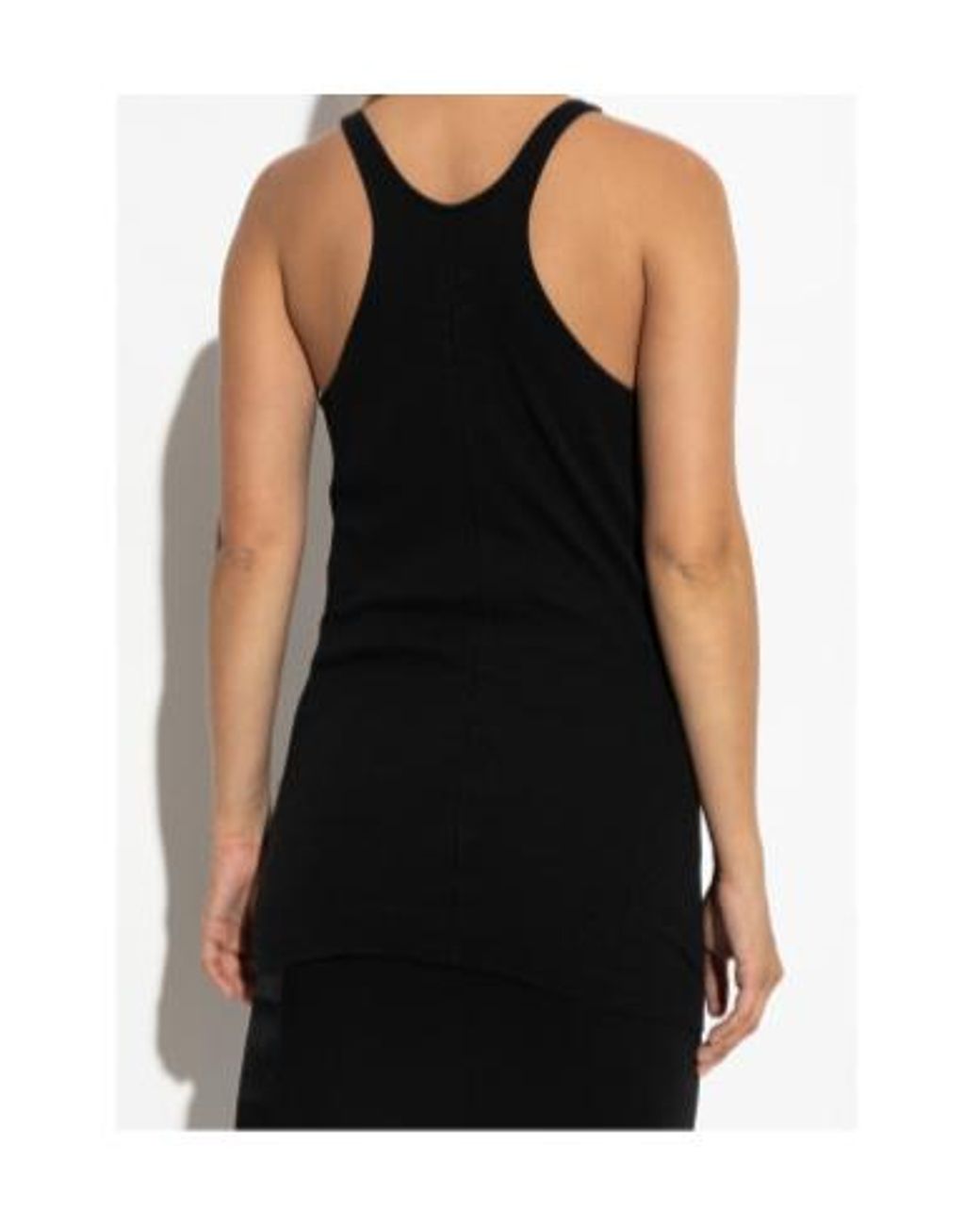 Rick Owens Black Sleeveless Tops