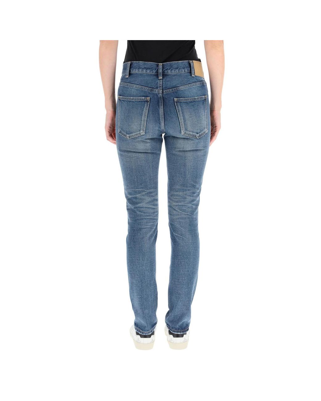 Céline Blue Union Wash Slim Denim Jeans