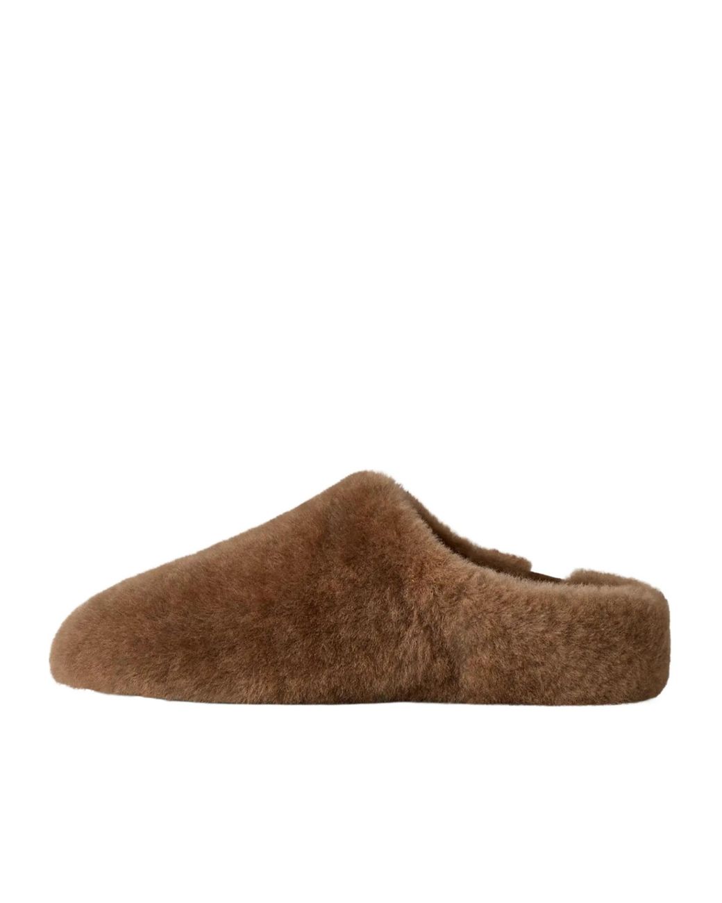Ugg Brown Elea Fluffed Slip-On