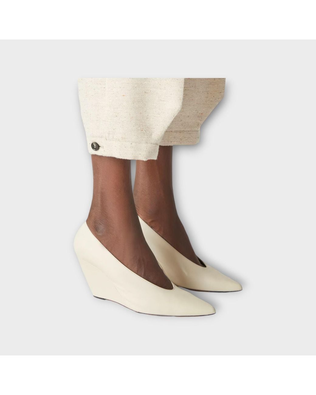Loro Piana Natural Tapered Trousers