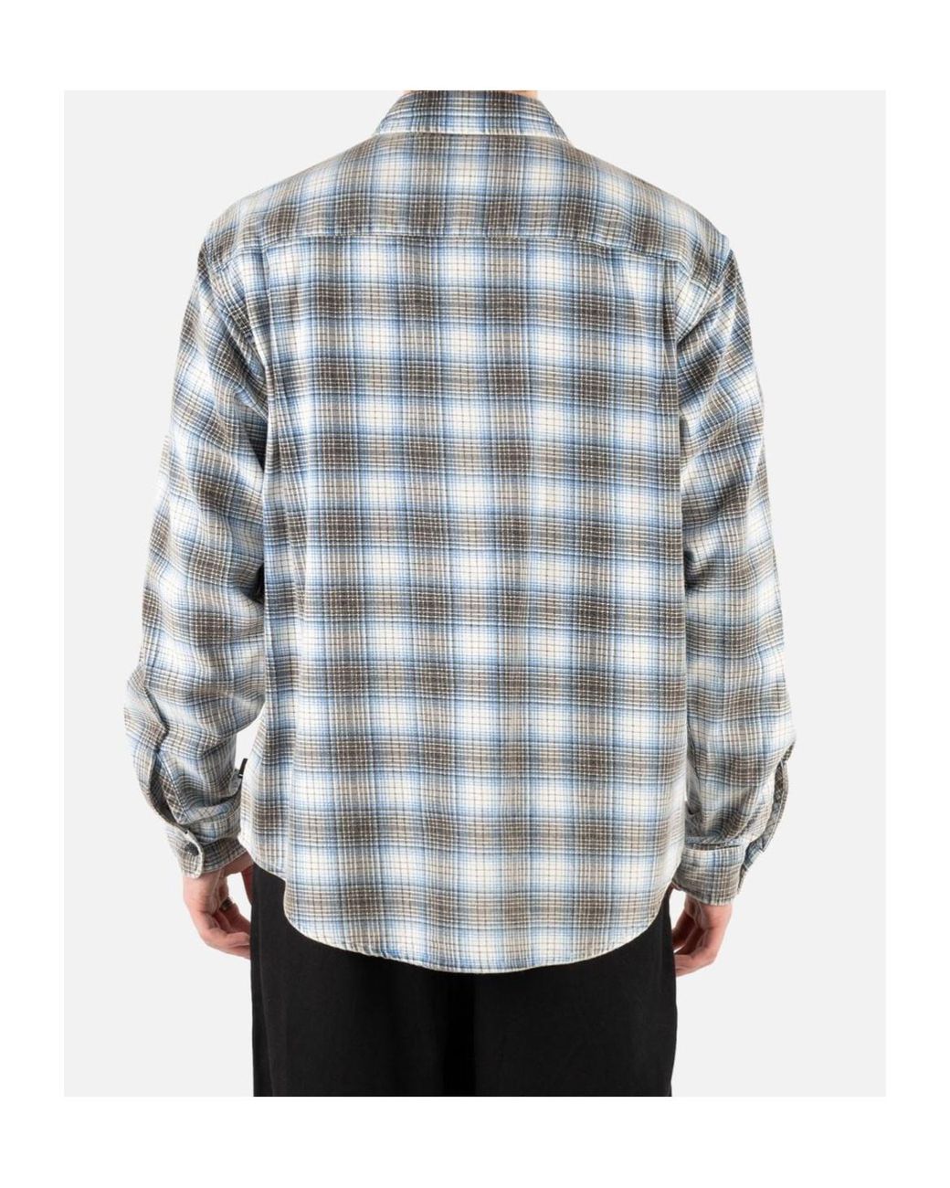 Stussy Gray Long-Sleeved Shirt for men