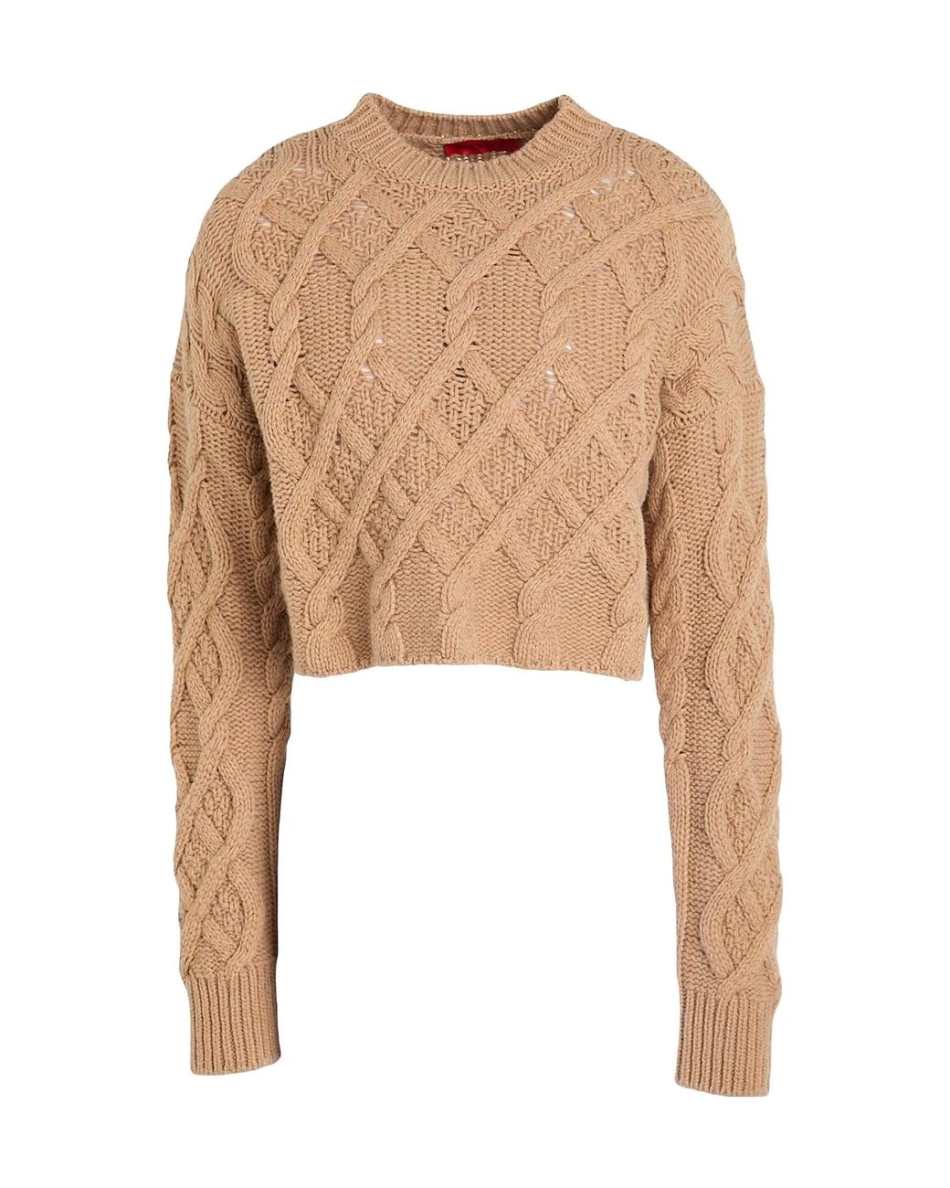 MAX&Co. Natural Cable-Knit Jumper