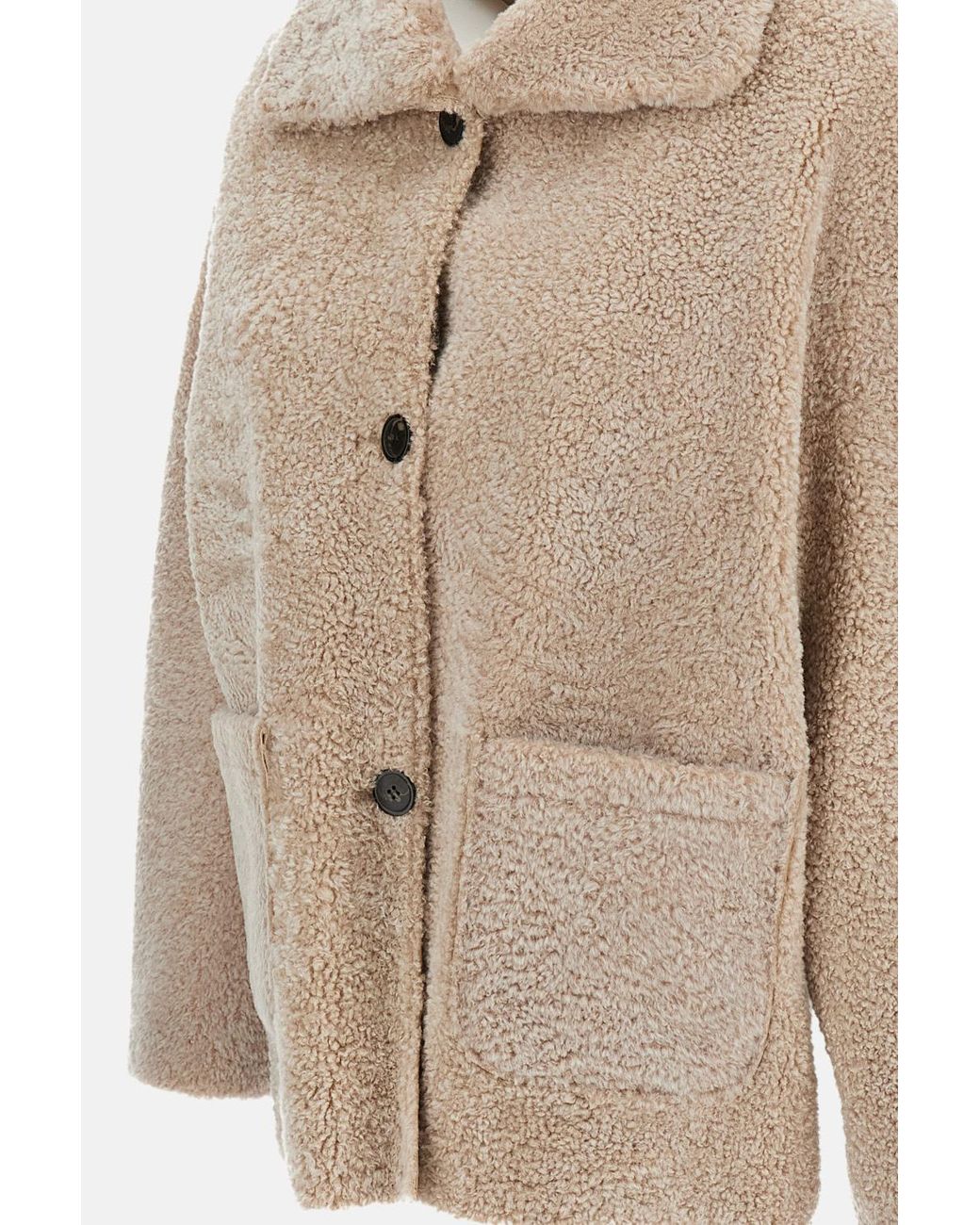 Arma Natural Isabella Reversible Shearling Jacket