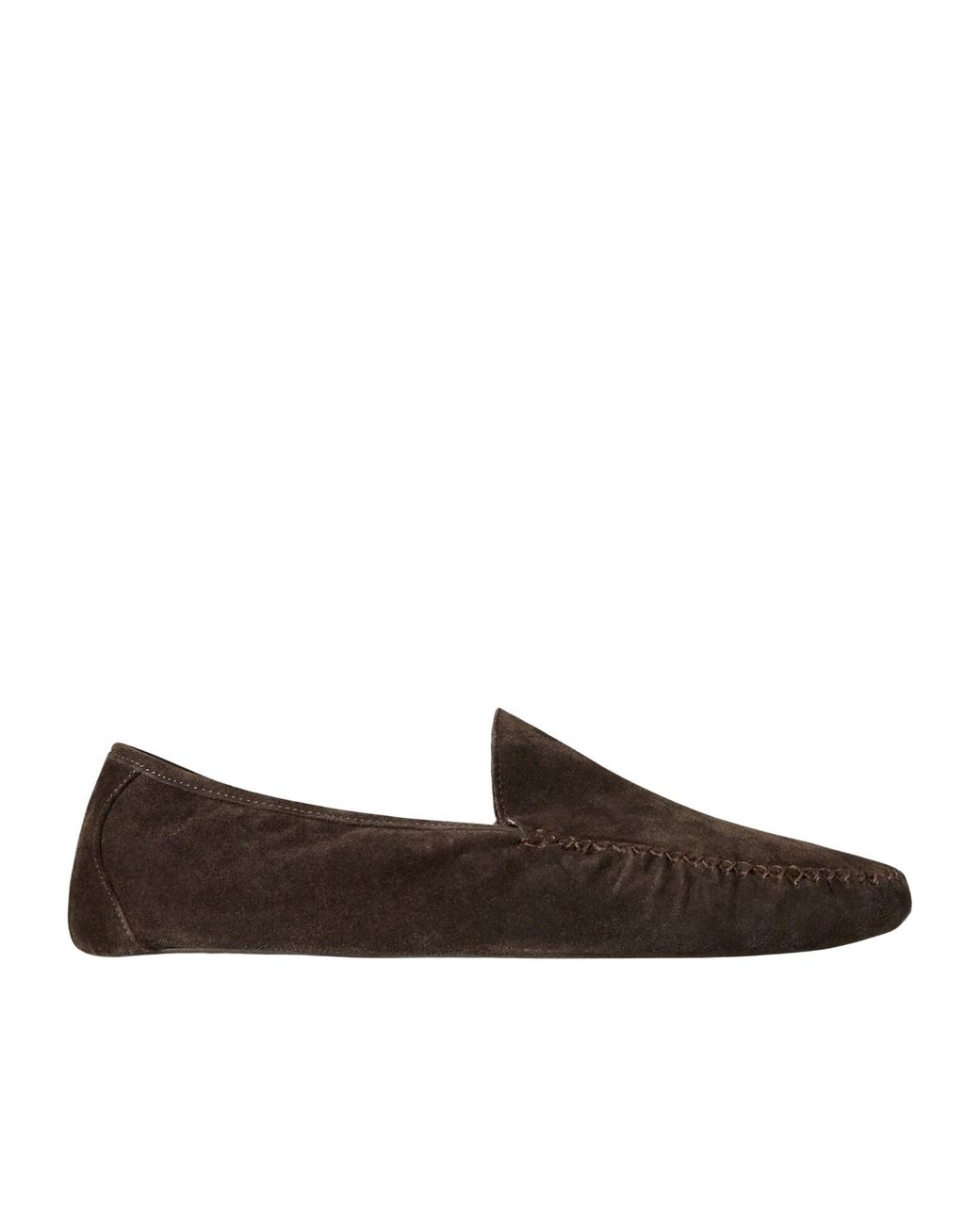 Loro Piana Brown Maurice Slippers for men