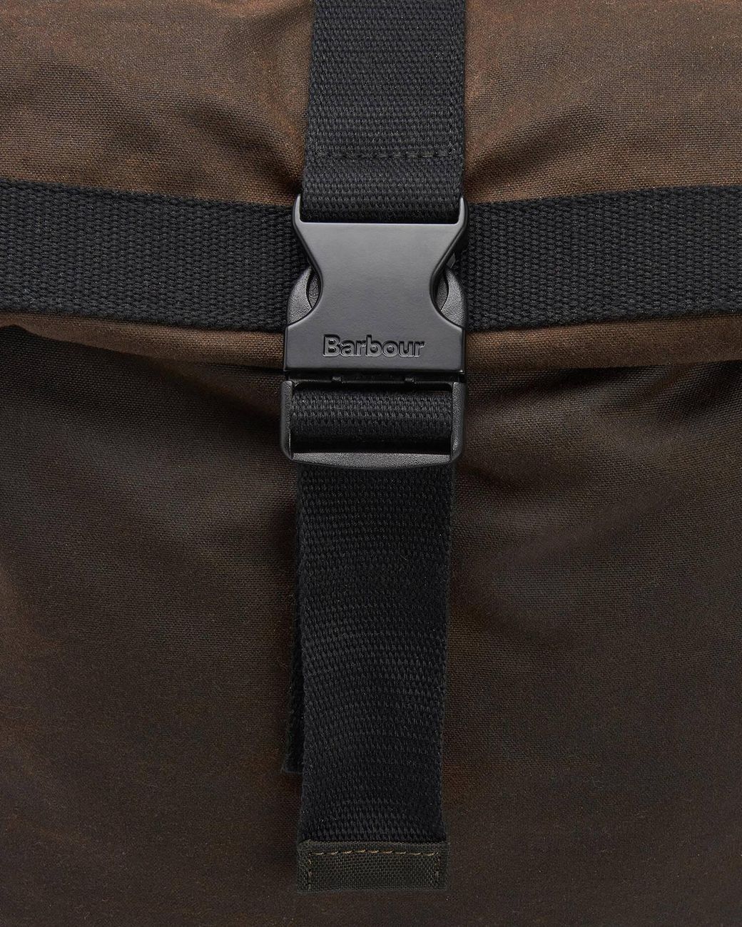 Barbour Black Field Backpack for men