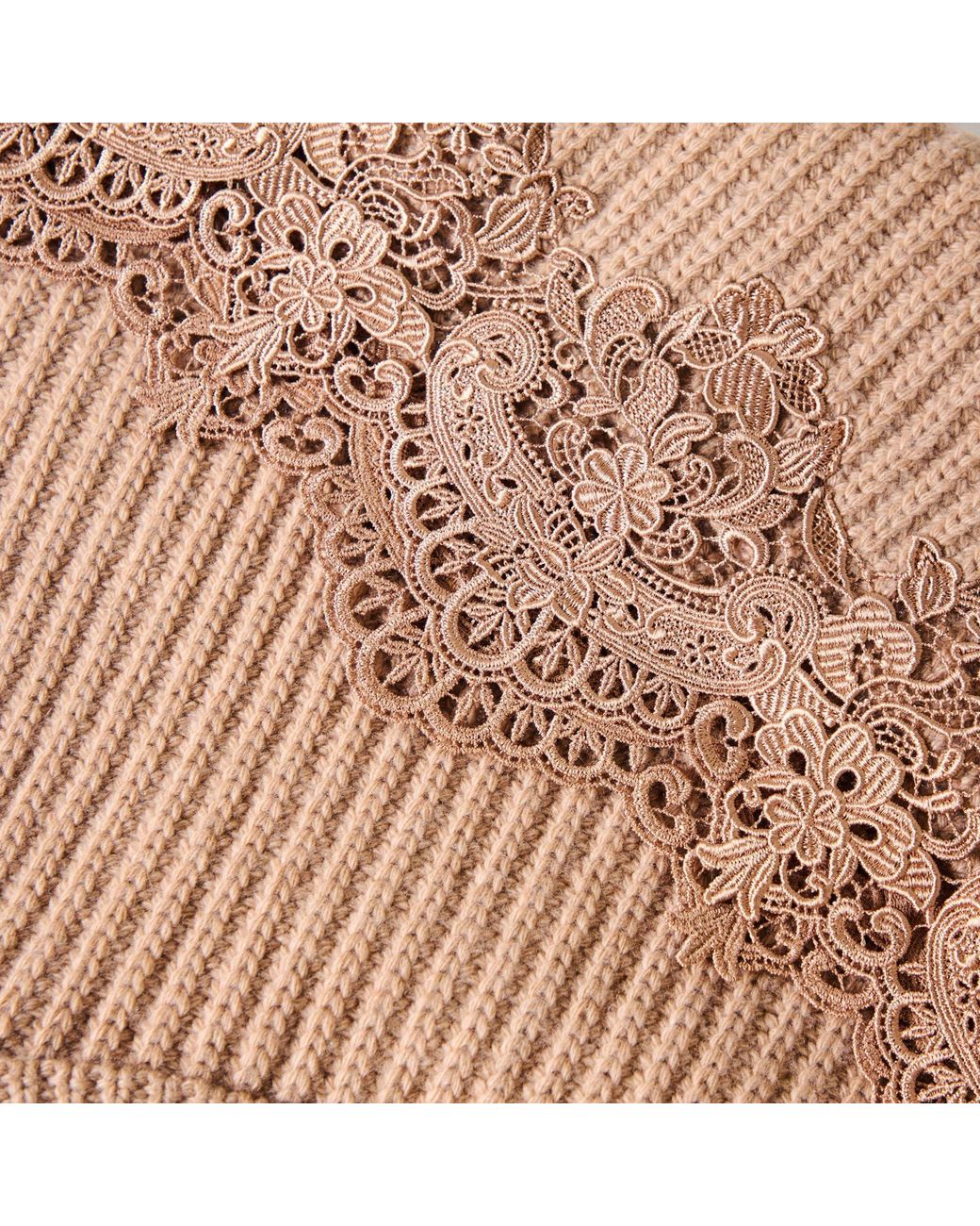 Chloé Natural Mp18 Cable Knit Jumper