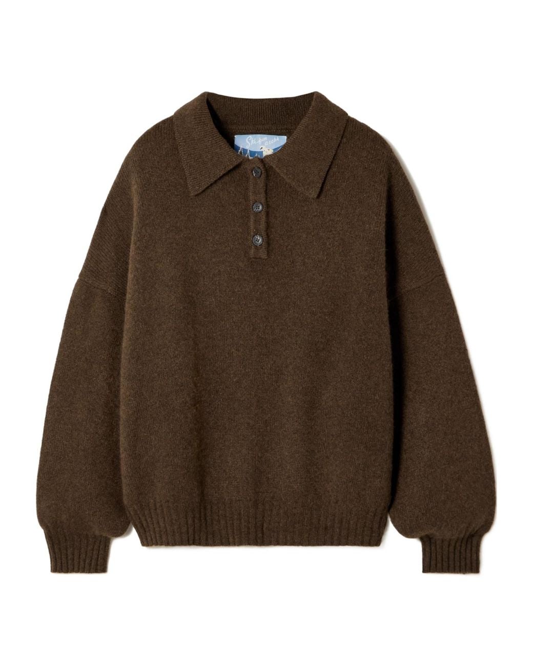 arch4 Brown King's Road Organic Cashmere Sweater