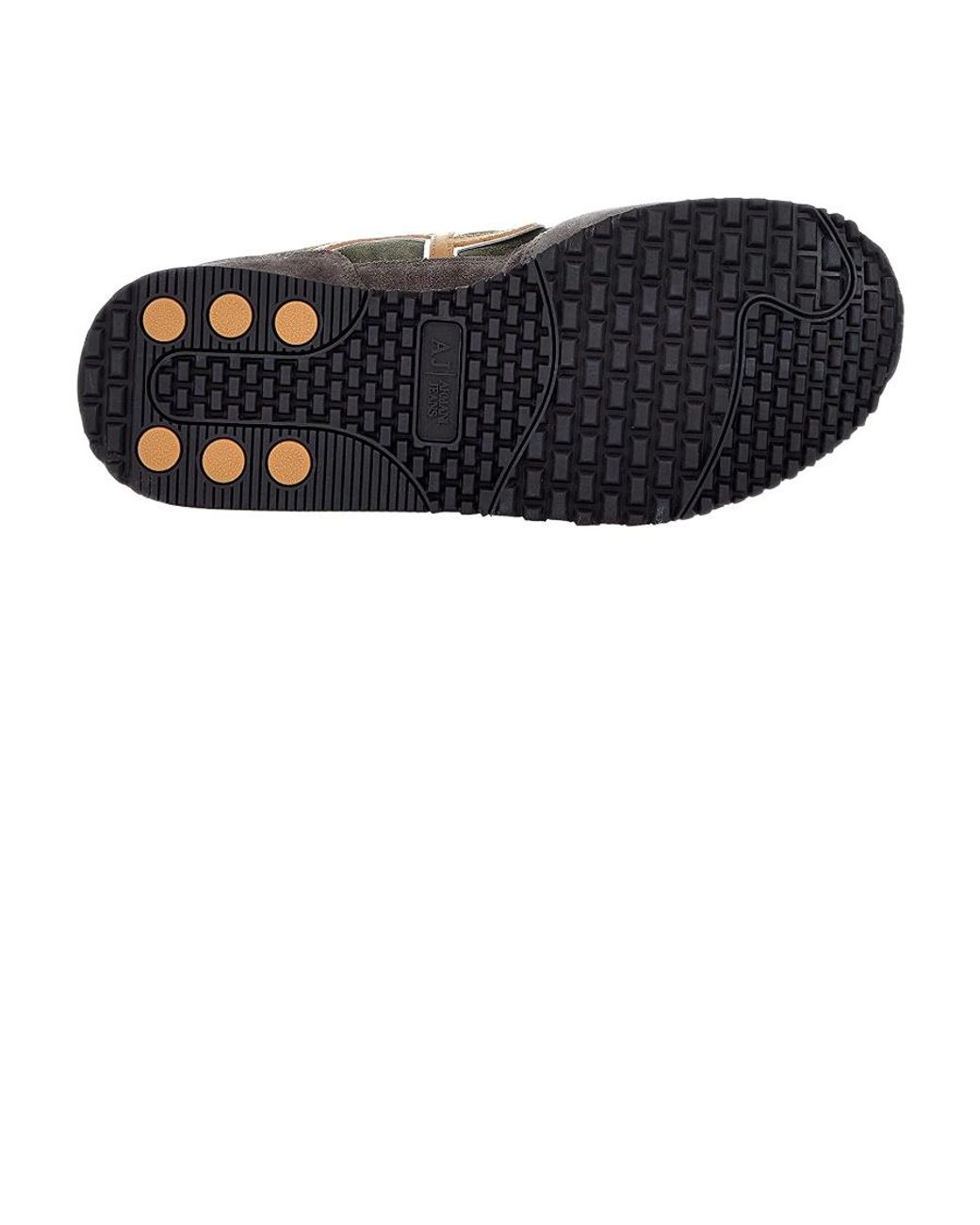 Armani Jeans Brown Logo Details Casual Sports Shoes for men