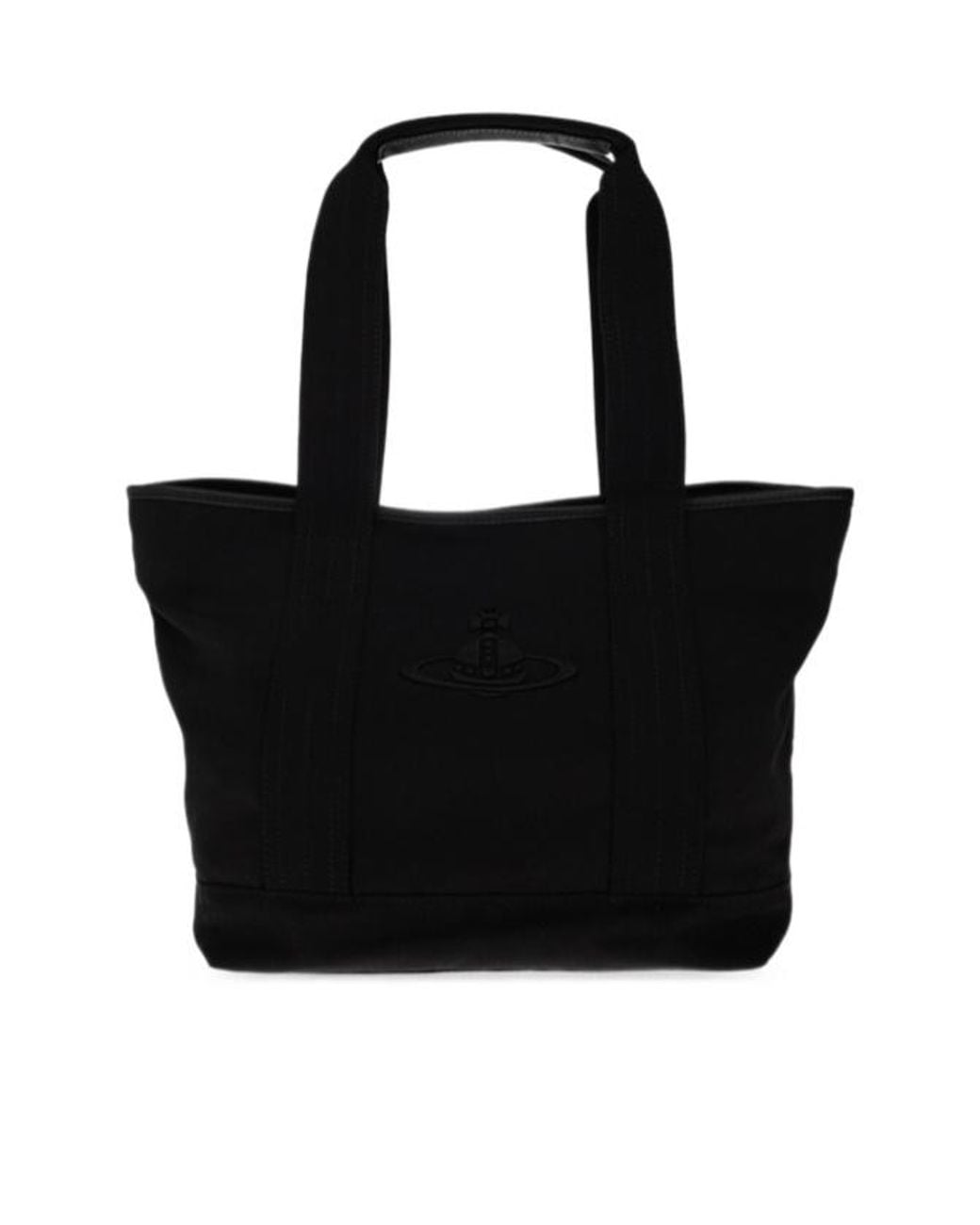 Vivienne Westwood Black Grant Small Tote