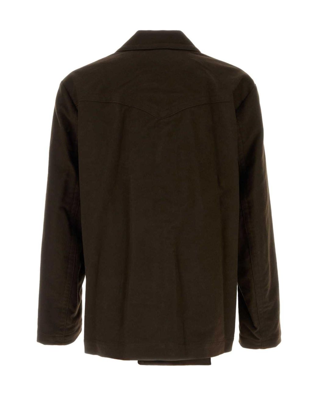 NAMACHEKO Black Tailored Button-Up Jacket for men