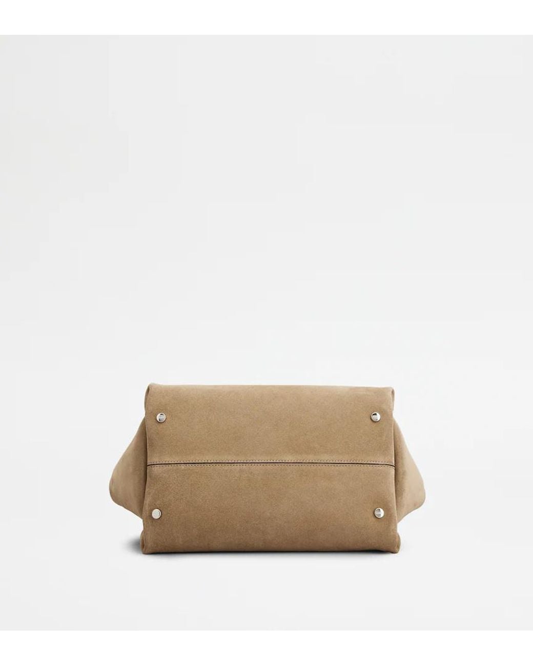 Tod's Brown T Timeless Mini Shoulder Bag