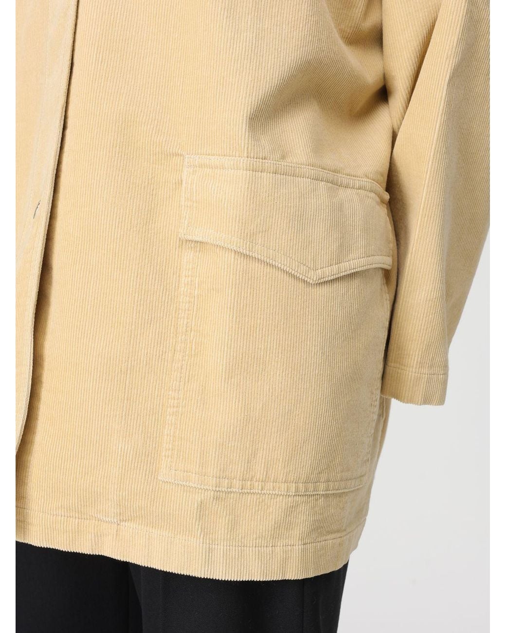 Totême Natural Totême Button-Up Oversized Jacket