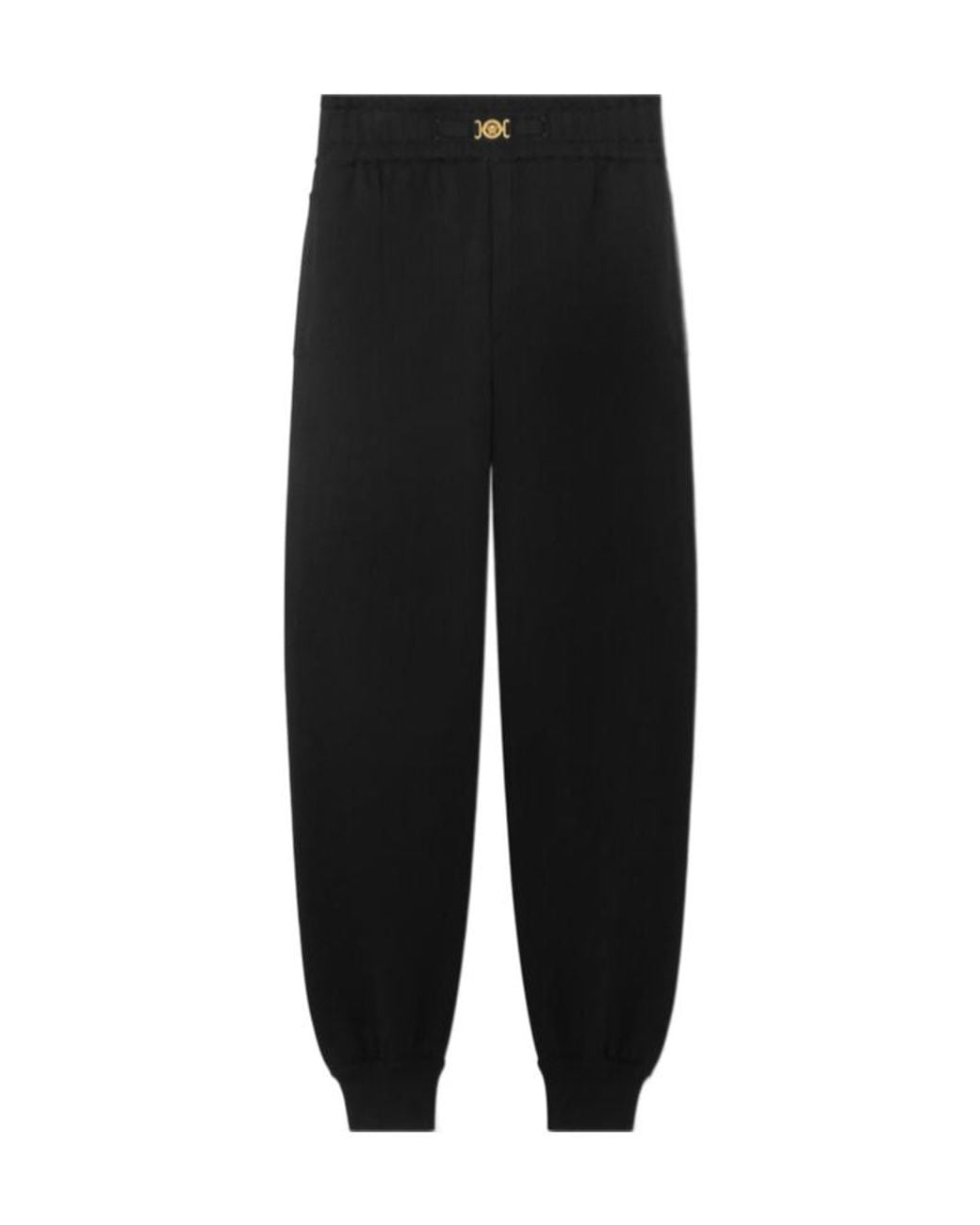 Versace Black Medusa-Plaque Track Pants for men