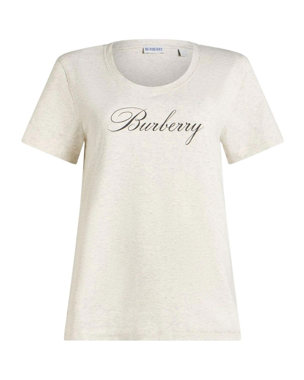Burberry White Printed T-Shirt
