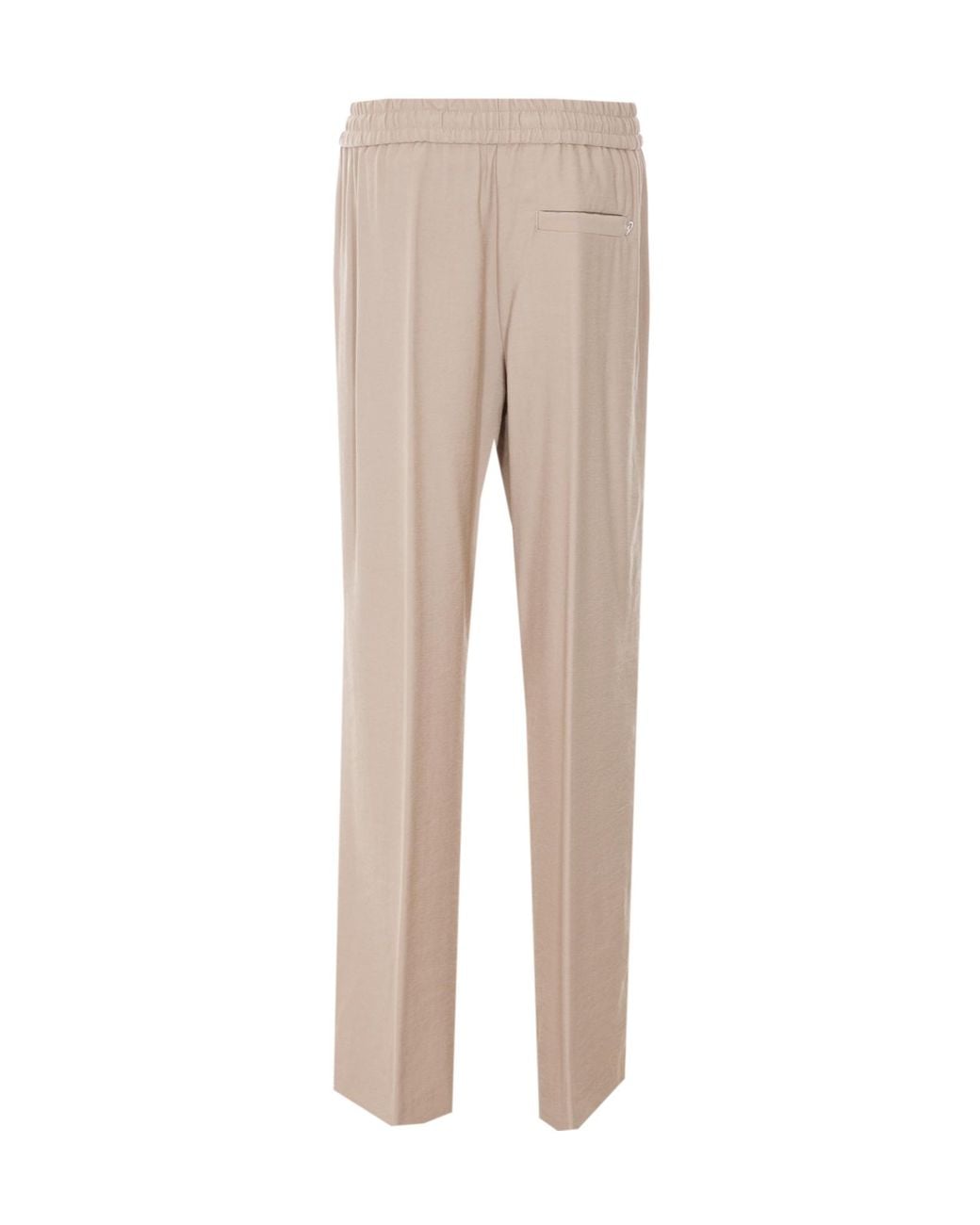 Dondup Natural Marisol Drawstring Flared Pants