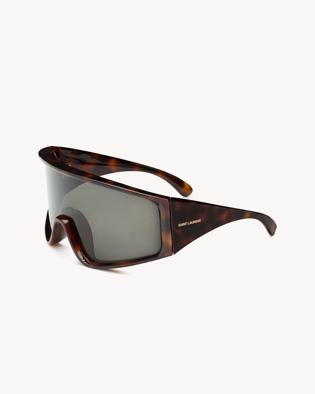 Saint Laurent Gray Shield Sunglasses