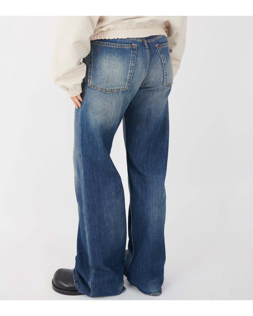 Acne Blue 2021F Regular Fit Jeans