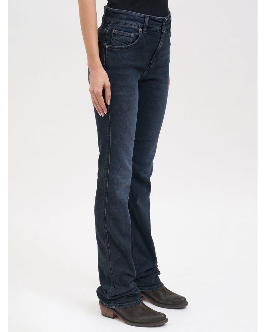 Haikure Blue Logo Jeans