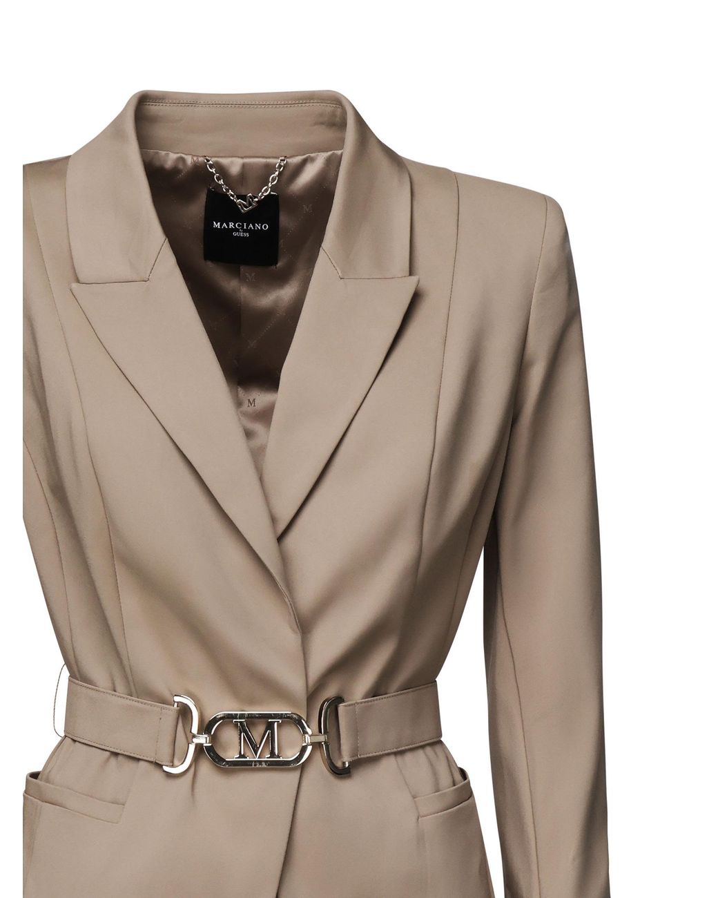 Guess Natural By Marciano Belted Blazer Jacket