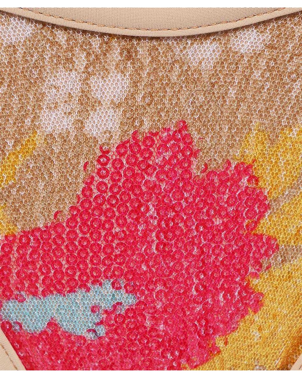 DSquared² Natural Multi-Pattern Swim Shorts