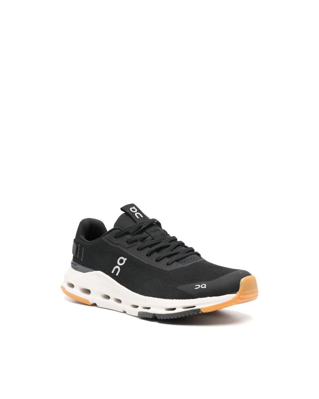 On Shoes Black Cloudnova Form 2 Lace-Up Sneakers for men