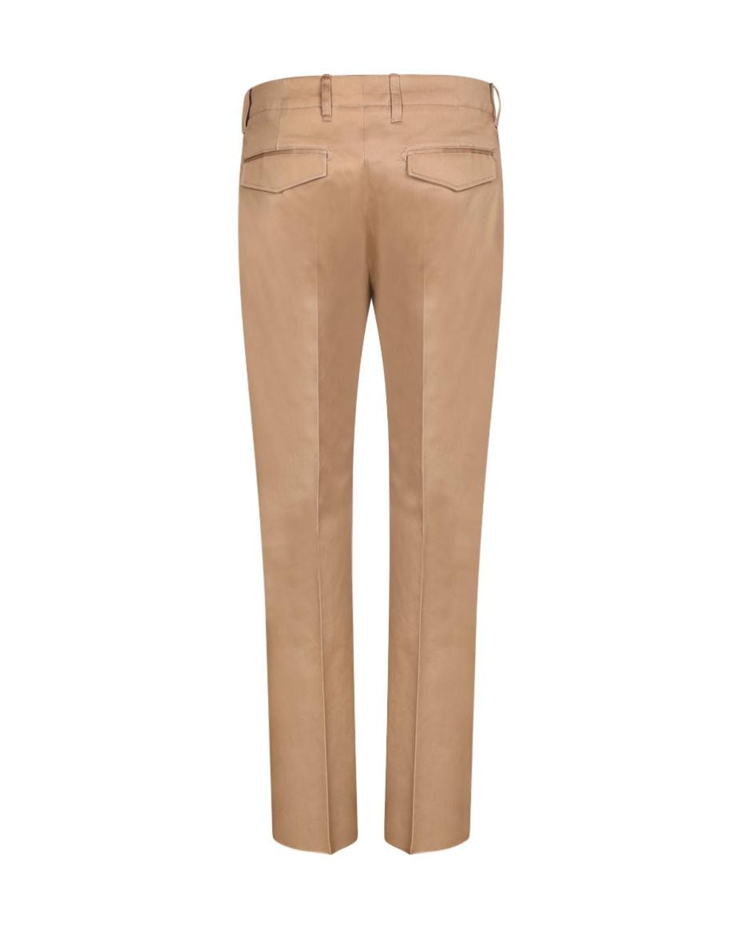 Lardini Natural Straight-Leg Mid-Rise Pants for men