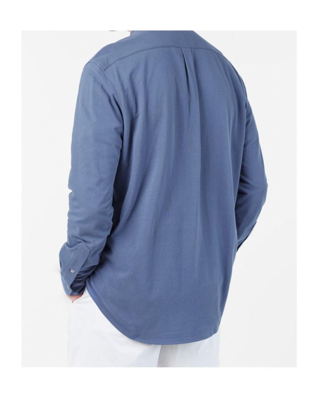 Polo Ralph Lauren Blue Pique Logo Shirt for men
