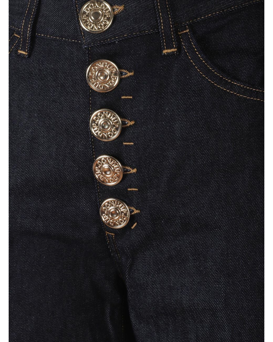 Dondup Blue Amber Straight-Leg Jeans