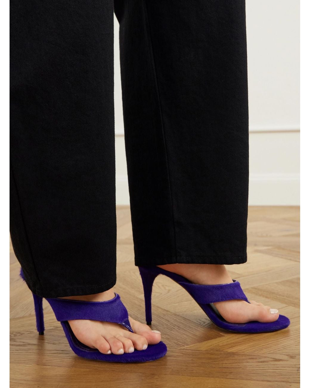 Alaïa Blue Casual Sandals