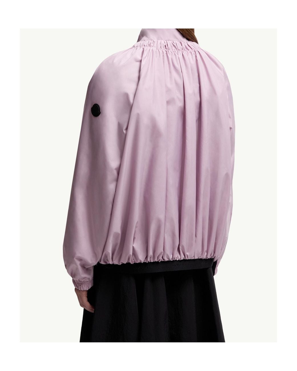 Moncler Pink Zip-Up Valencay Jacket