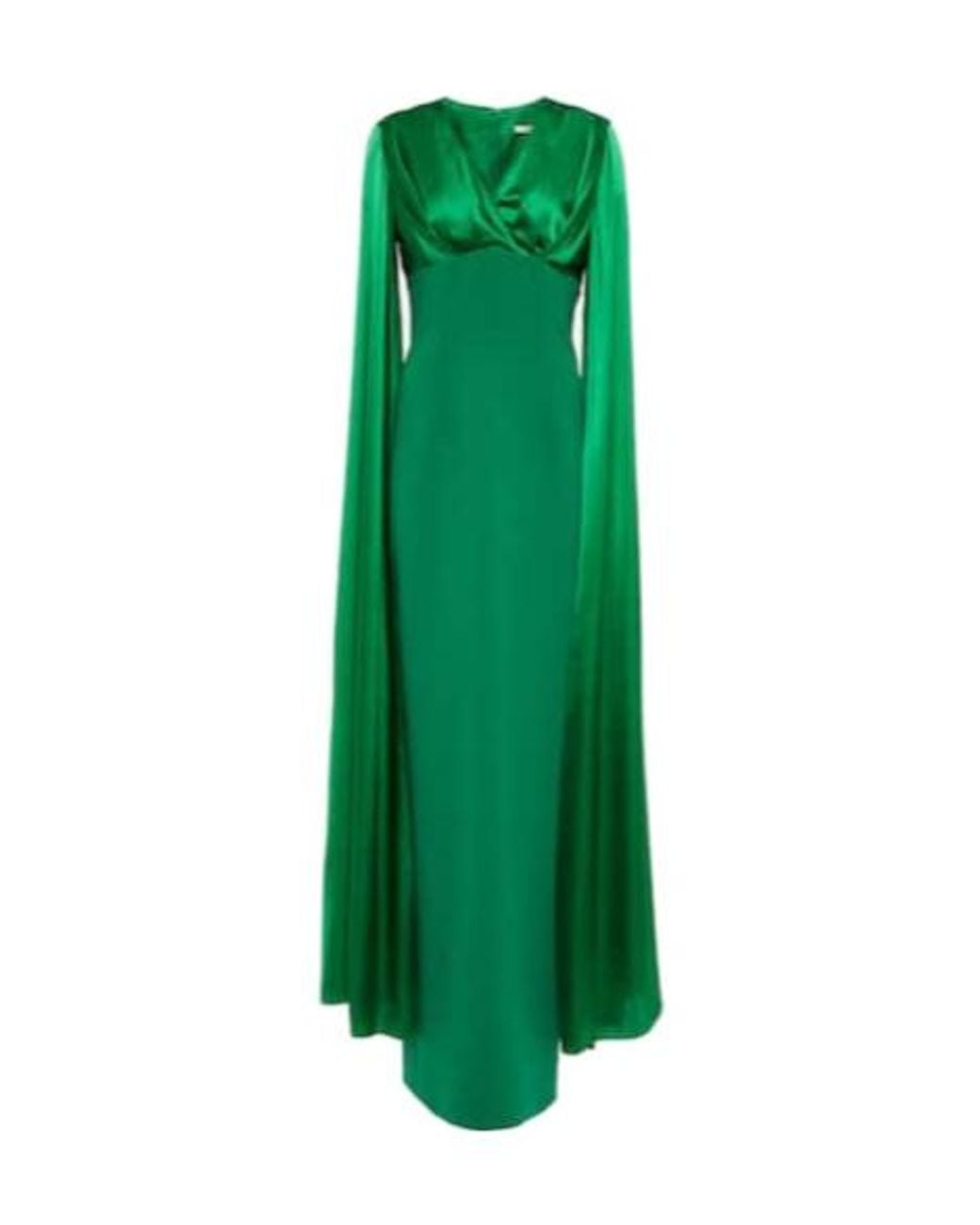 Safiyaa Green Crepe Dress