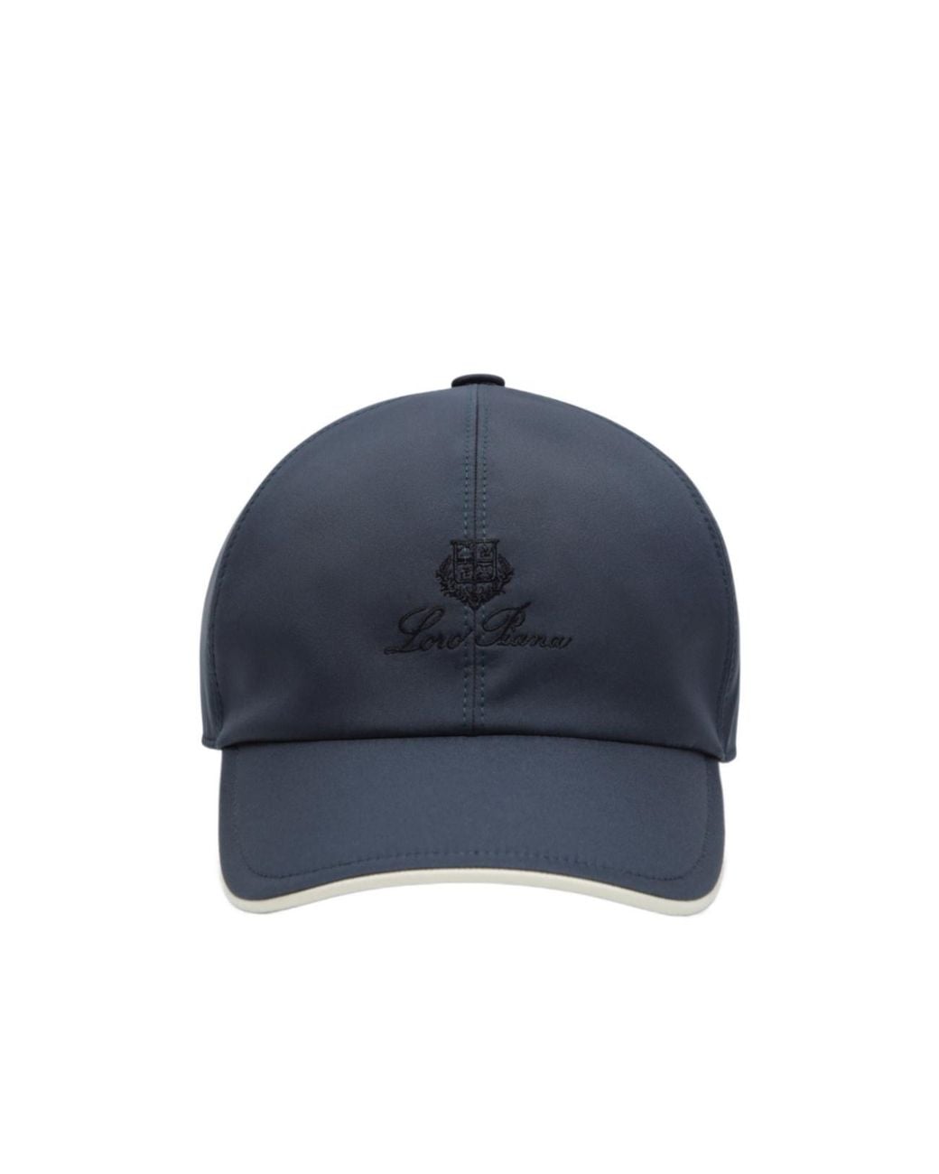 Loro Piana Blue Logo Baseball Cap for men