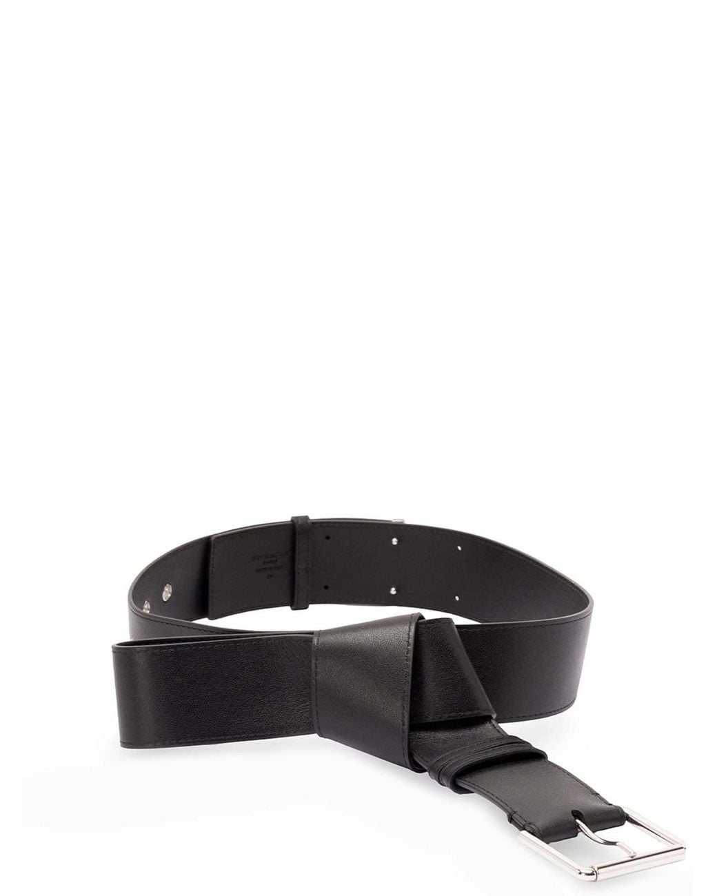 Givenchy Black Windsor Knot Belt