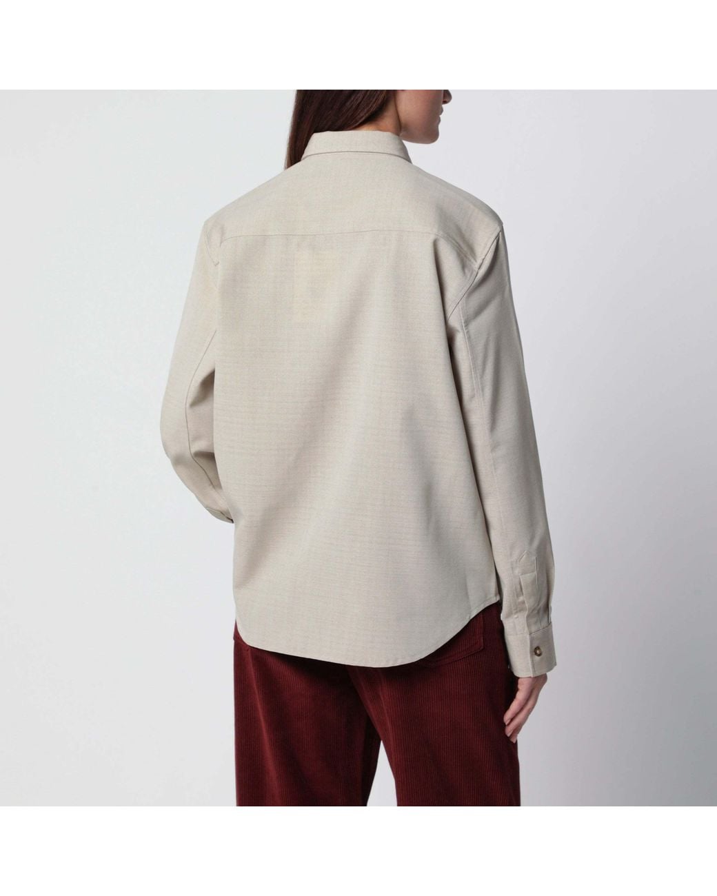 Rohe Gray Long-Sleeved Shirt