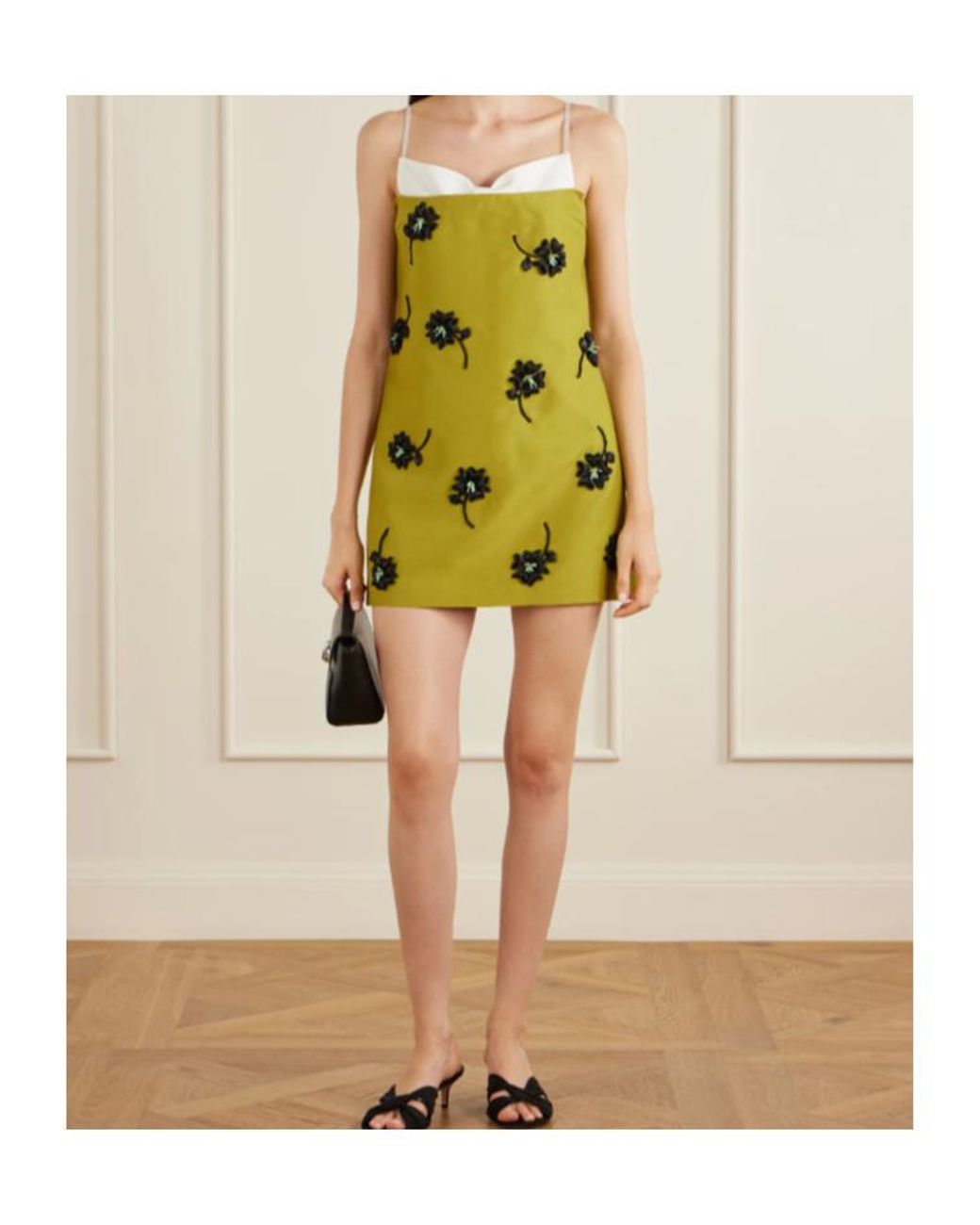 ShuShu/Tong Green Floral Dress