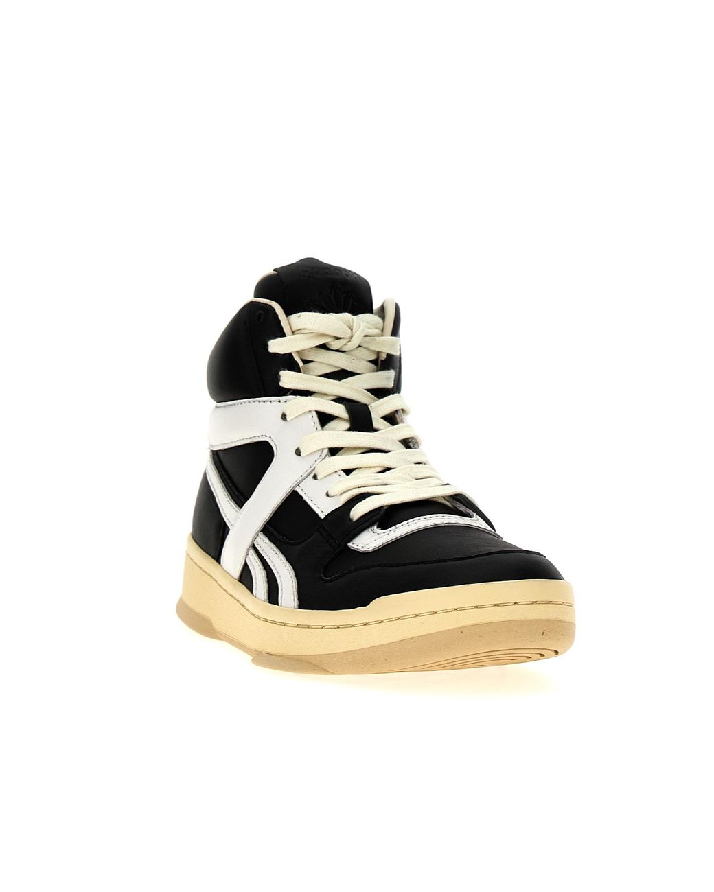 Reebok Black Bb 5600 Archive High-Top Sneakers for men