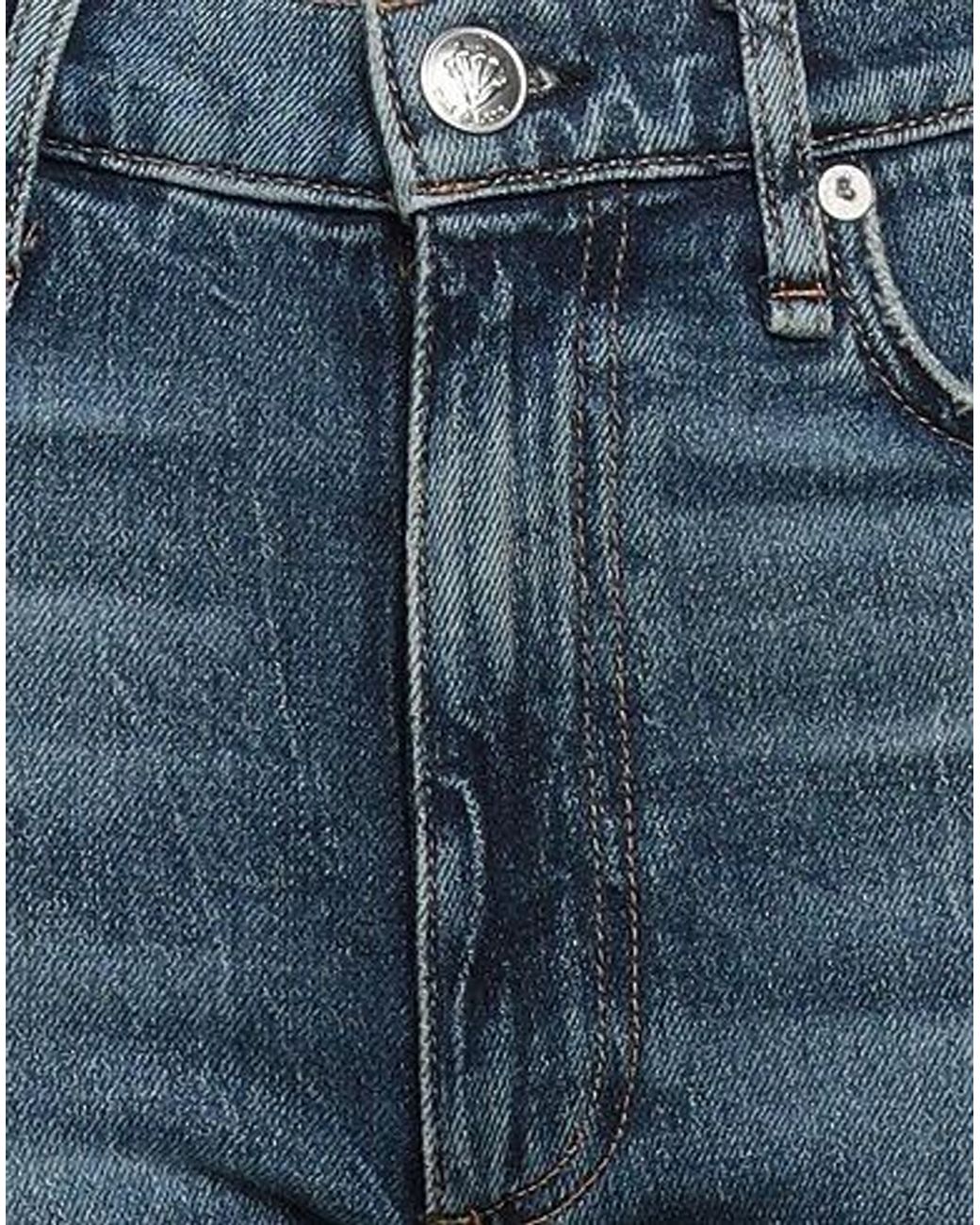 Rag & Bone Blue Tape-Shaped Jeans