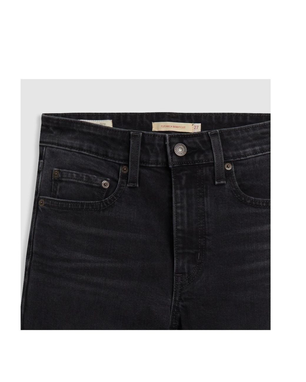 Levi's Blue 725 Kick Boot Bootcut Jeans