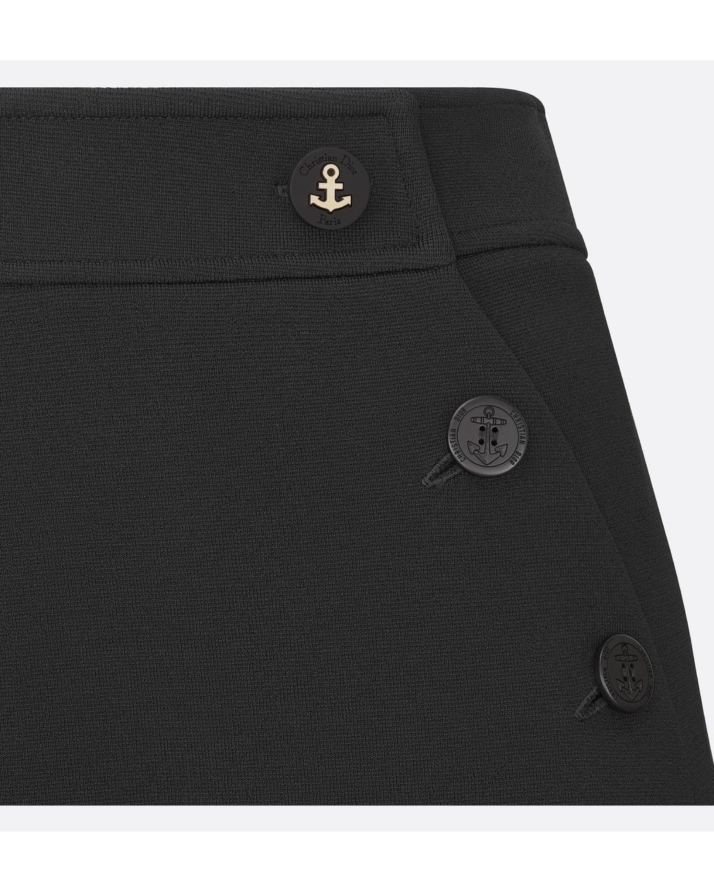 Dior Black Sailor Miniskirt