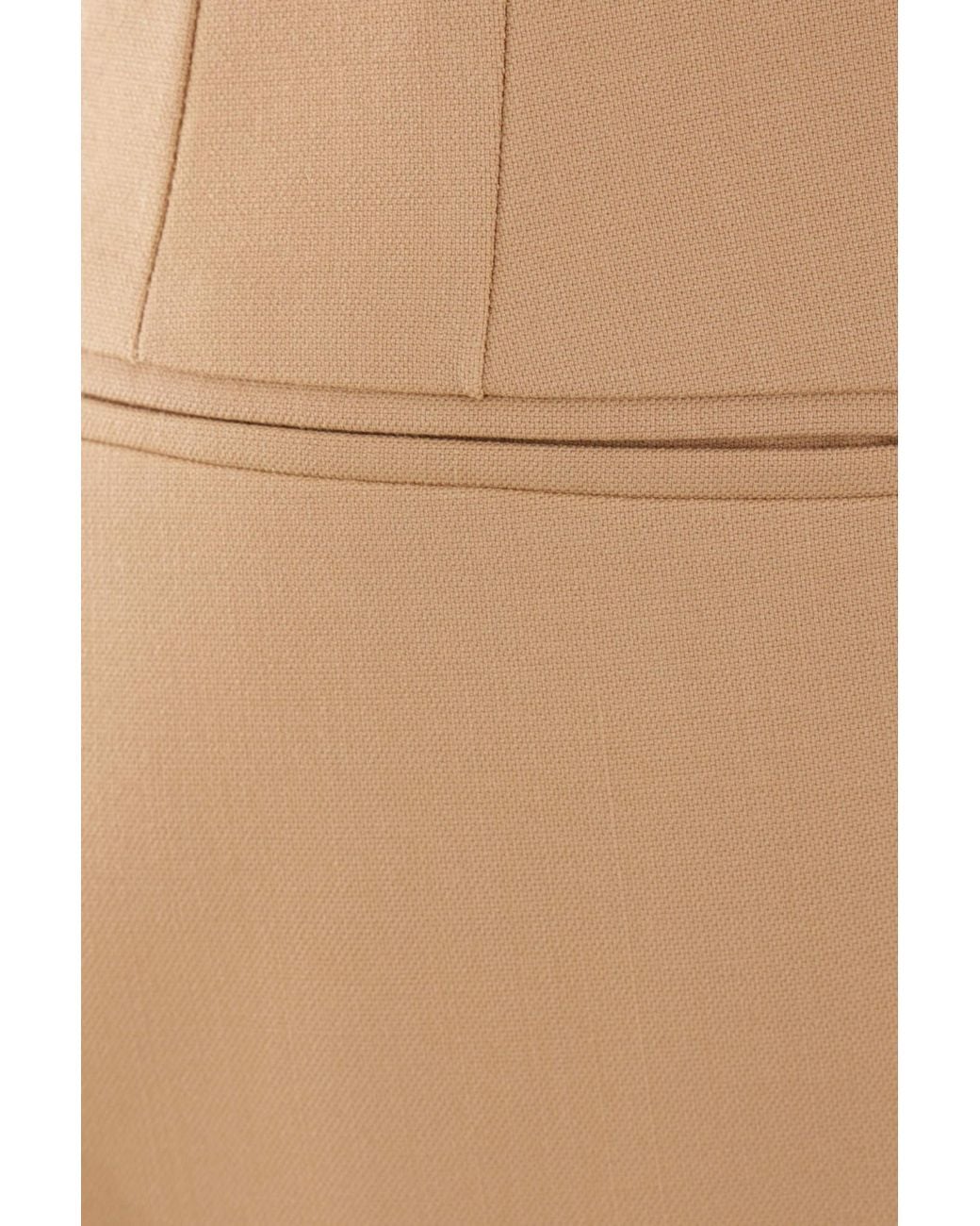 Chloé Natural Chloé Cropped Bootcut Pants