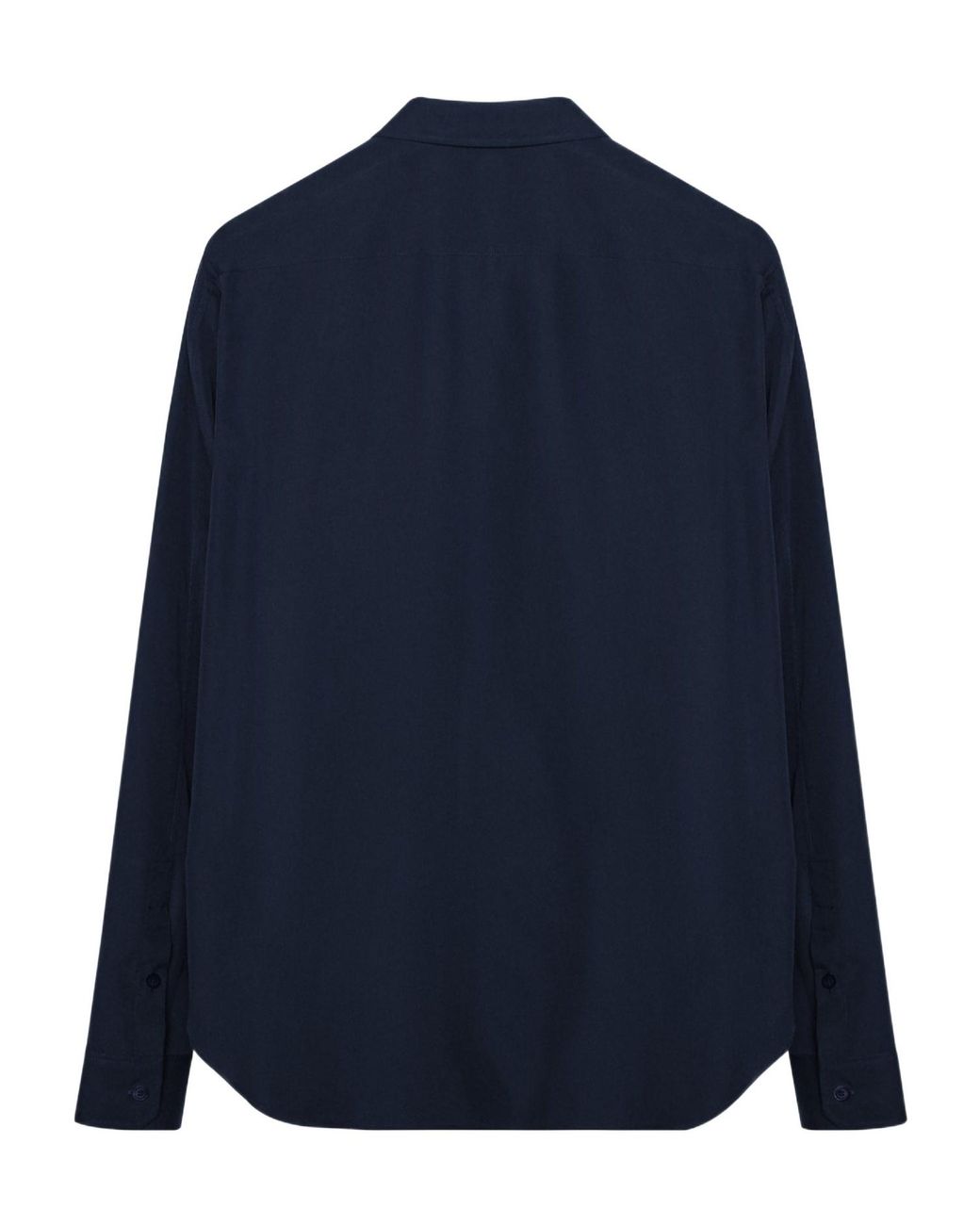 Loewe Blue Embroidered Logo Pocket Shirt for men